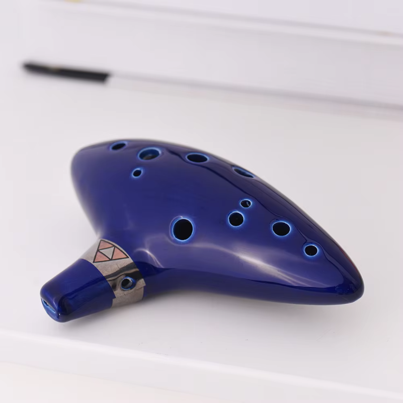 Musical Instrument Book - 12-otworowa ceramiczna ocarina altowa w tonacji