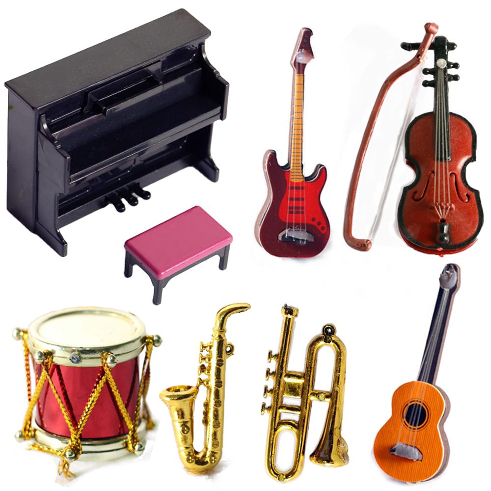Musical Instrument Lyre - Miniaturowe instrumenty muzyczne dla lalek w