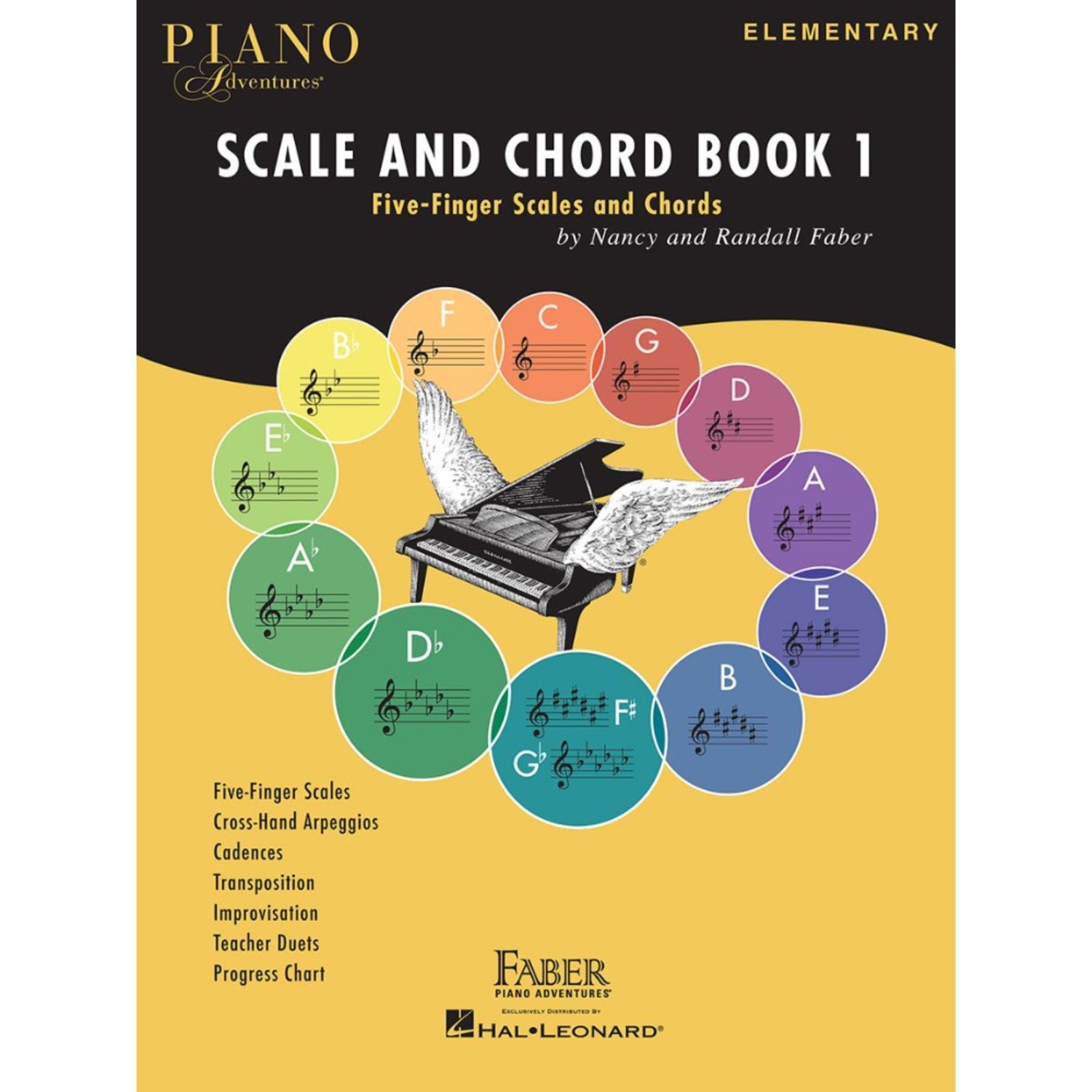Musical Instrument Book - Piano Adventures: Skalowanie i Akordy, Tom