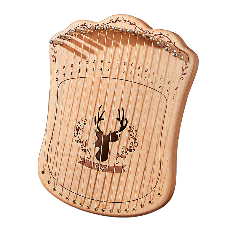 Musical Instrument Lyre - WYPRZEDAŻ - 17-strunowa lira harfa przenośna