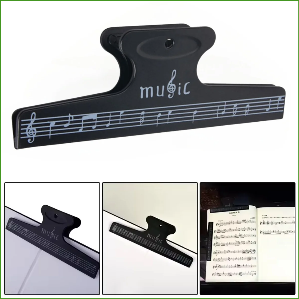 Musical Instrument Book - Klipsy do nut, klipsy do stron