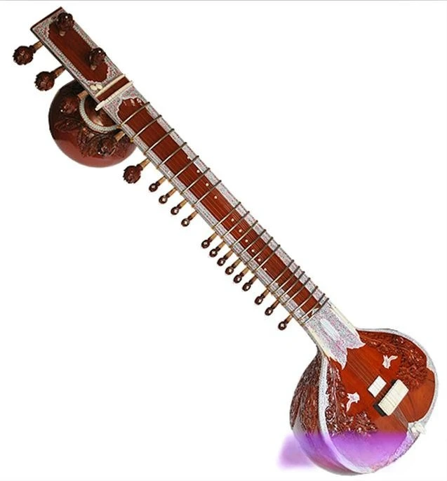 Musical Instrument Sitar - Instrumenty muzyczne, sitar, sitar, profesjonalny twardy