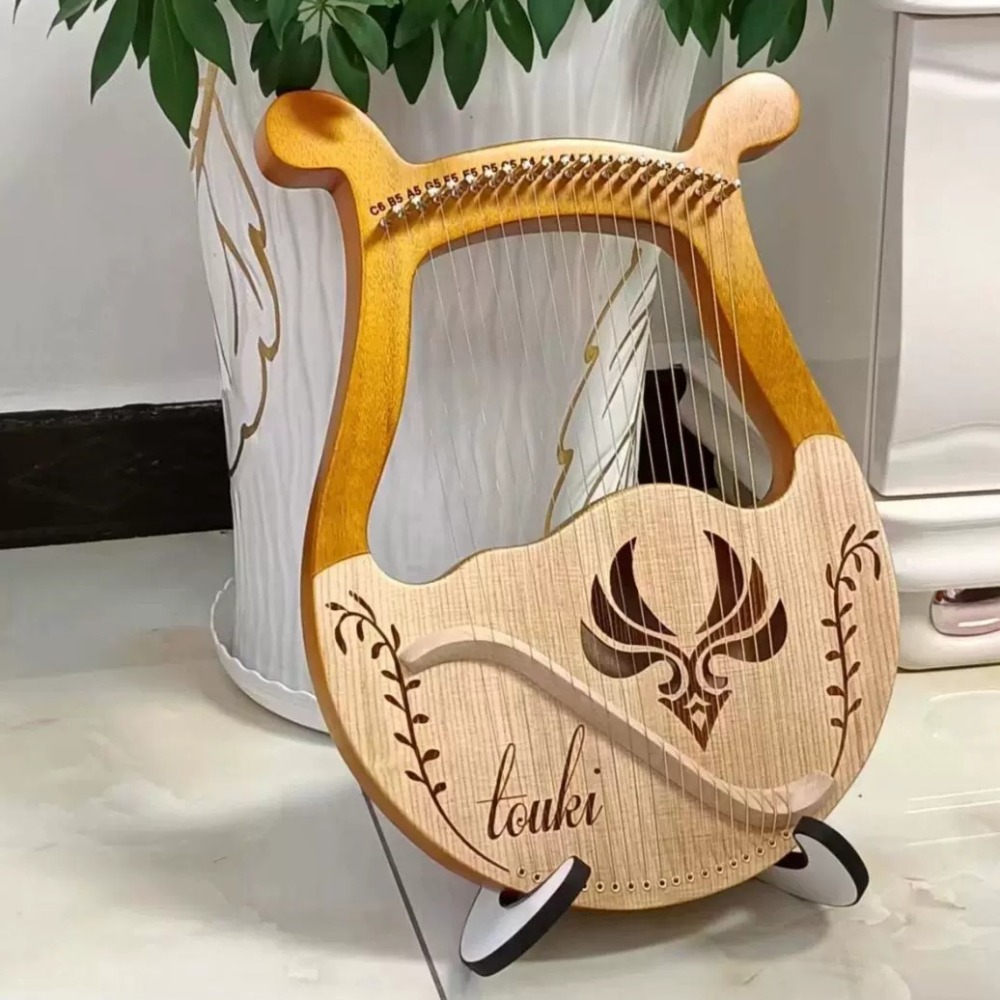 Harfa lira z litego drewna w s – Musical Instrument Lyre recenzja i cena