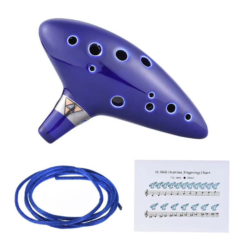12-otworowa ceramiczna ocarina – Musical Instrument Book recenzja i cena