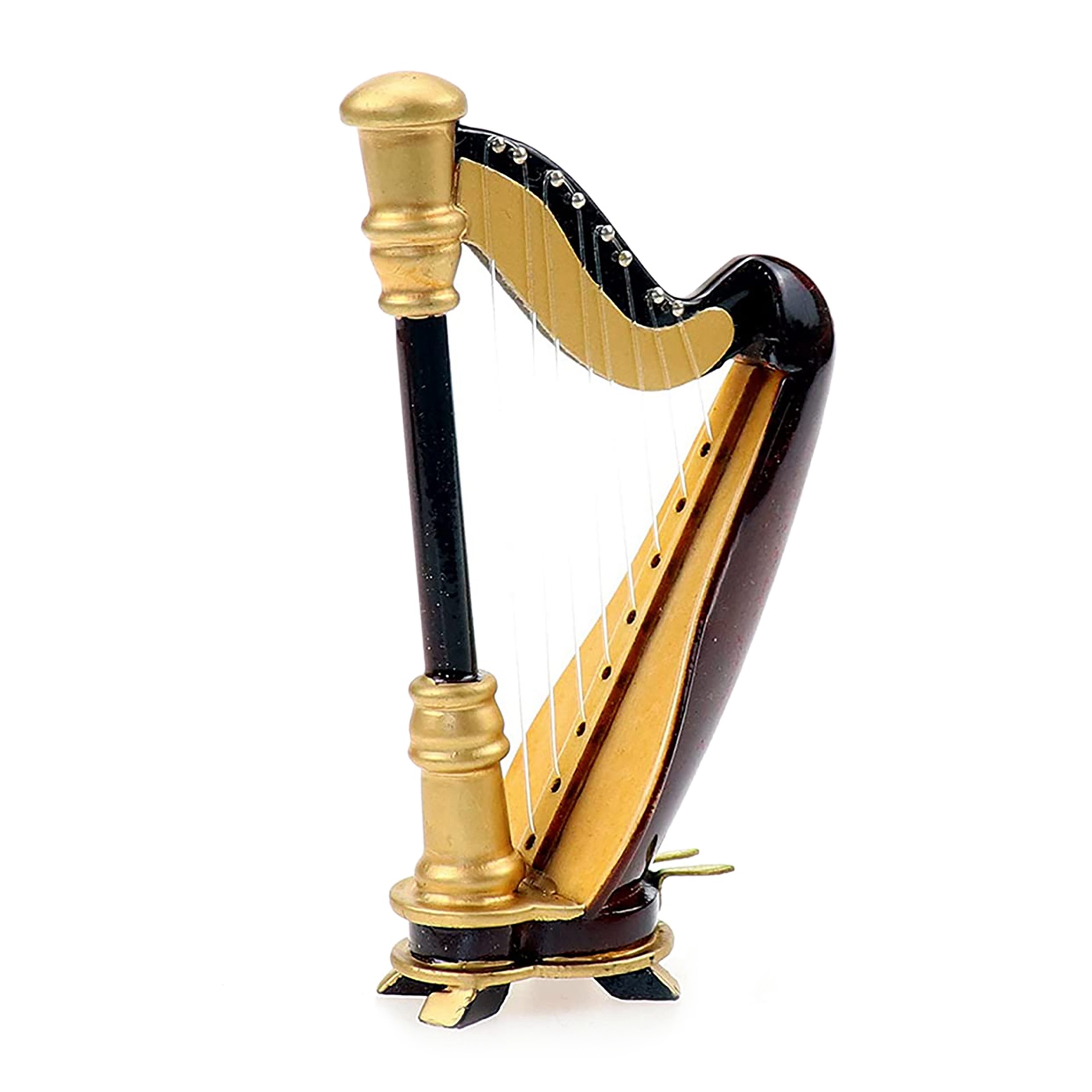 B05C - Drewniana miniaturowa h – Musical Instrument Harp recenzja i cena