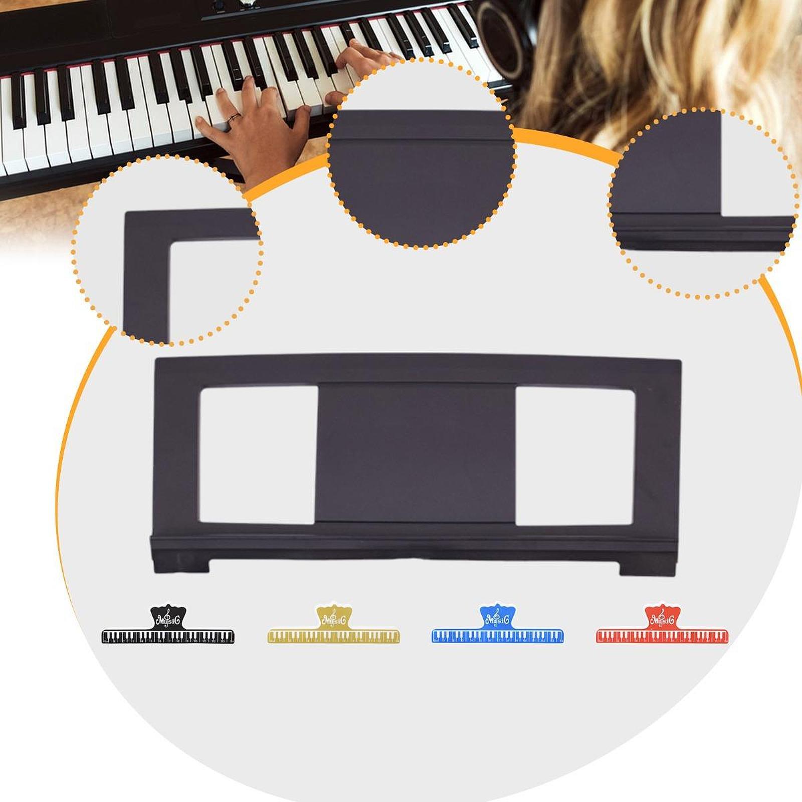 Stabilny stojak na nuty z klip – Musical Instrument Book recenzja i cena