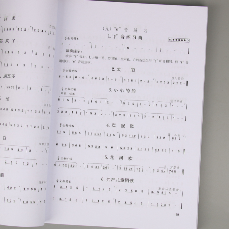 Dorosłe dzieci nastolatki Dizi – Musical Instrument Book recenzja i cena