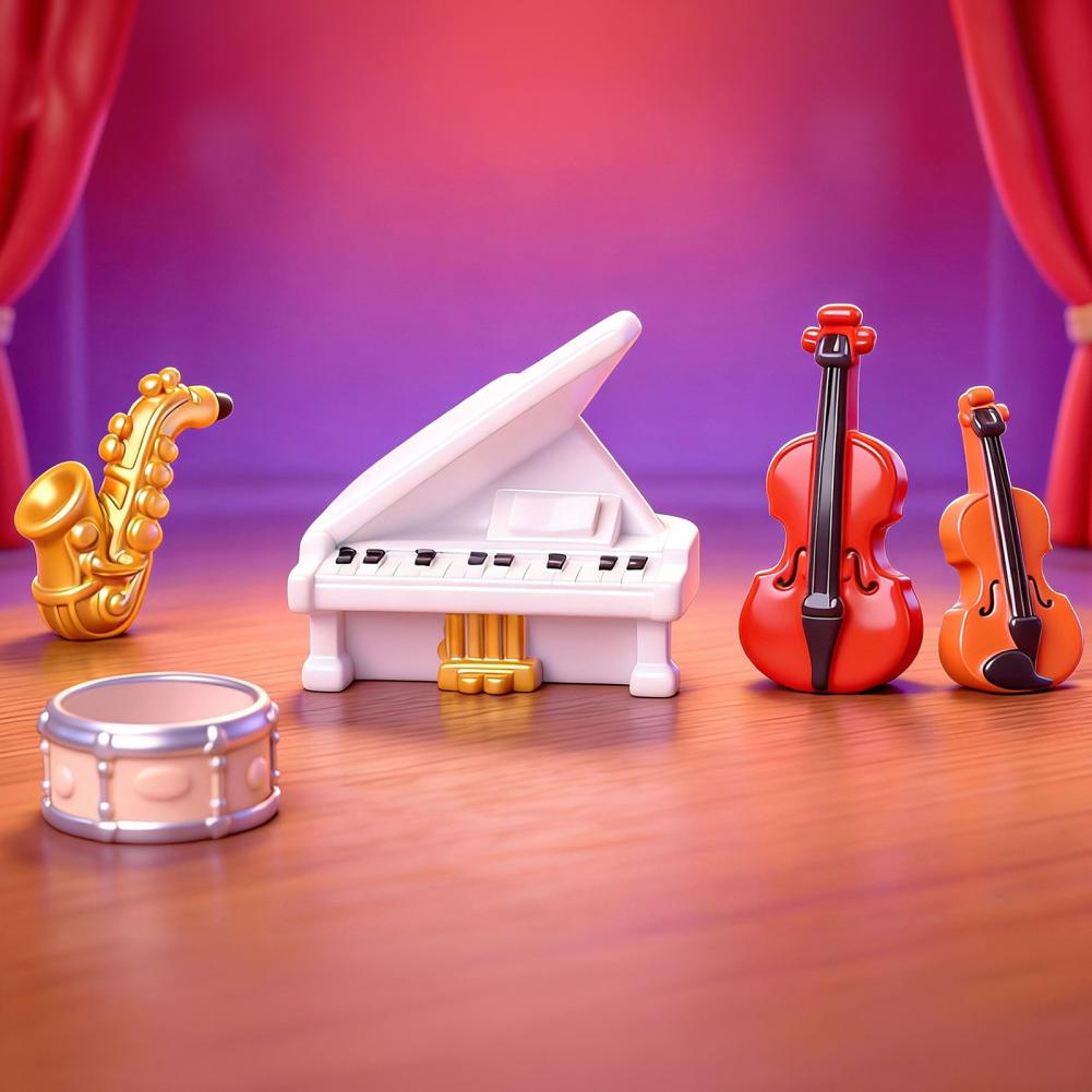 Pianino Skrzypce Saksofon Mini – Musical Instrument Lyre recenzja i cena