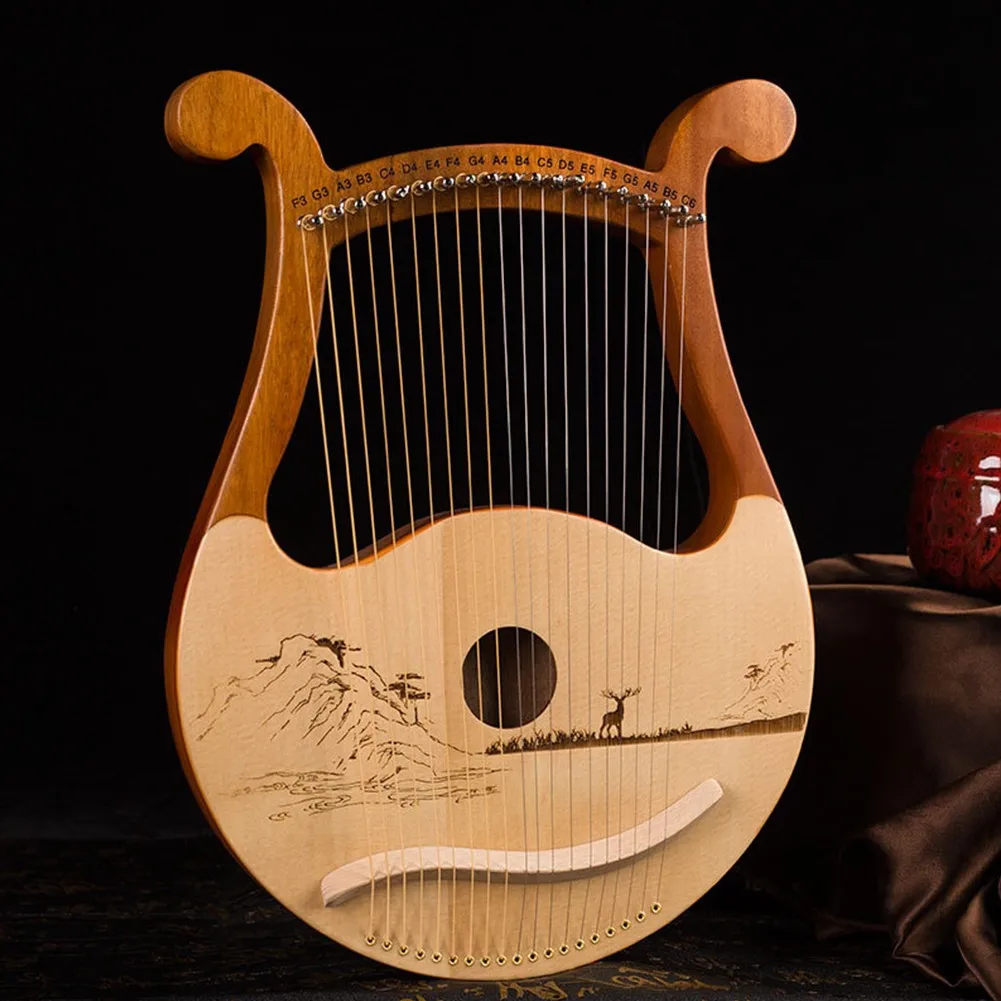 Wysokiej jakości 19-strunowa h – Musical Instrument Lyre recenzja i cena