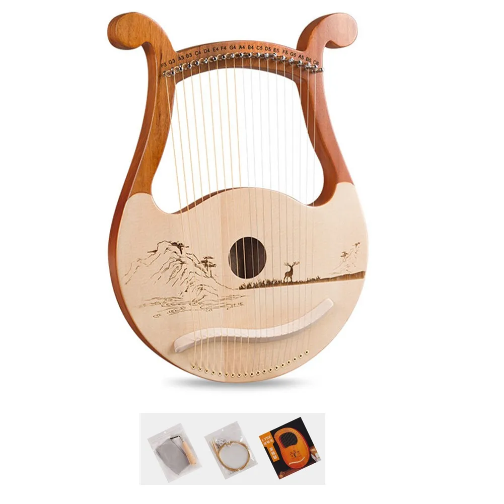 Wysokiej jakości 19-strunowa h – Musical Instrument Lyre recenzja i cena